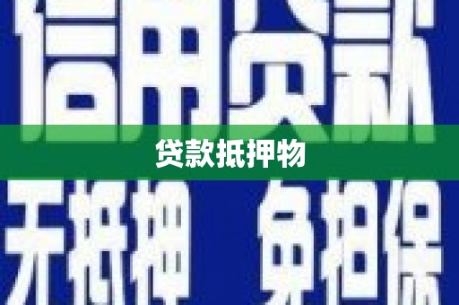 寿宁贷款抵押物