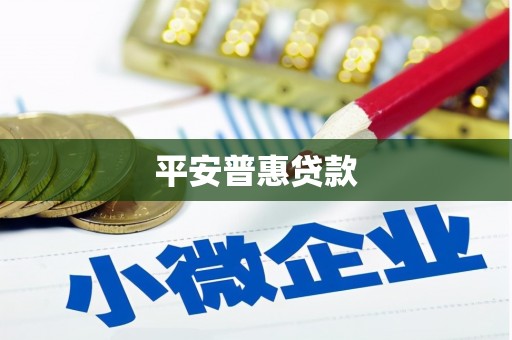 寿宁平安普惠贷款